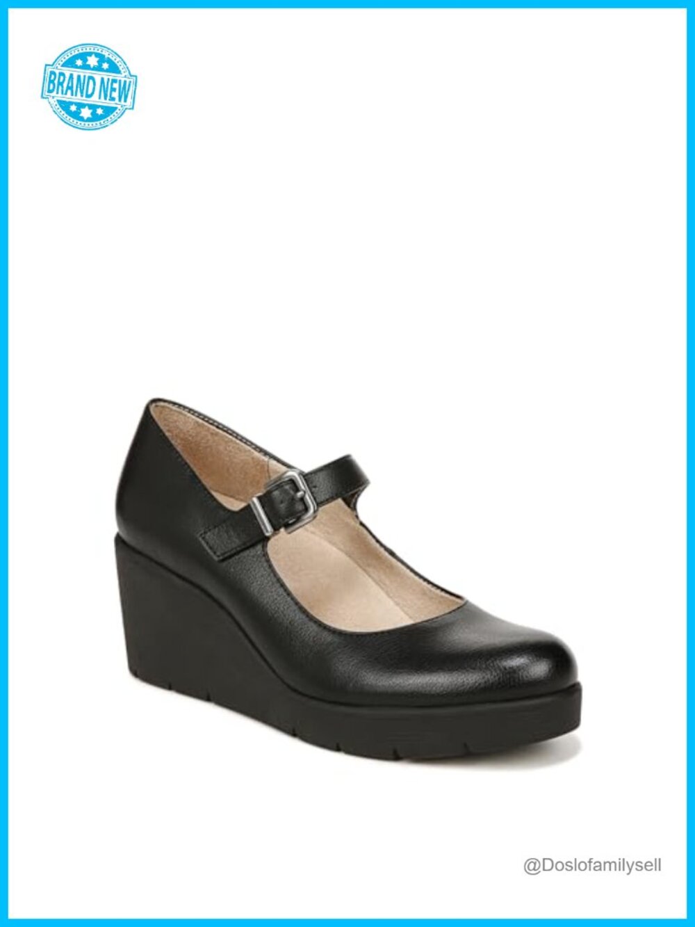 Naturalizer Soul Adore Mary Jane Wedge Shoes